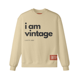 "I am Vintage" Unisex Heavyweight Sweatshirt