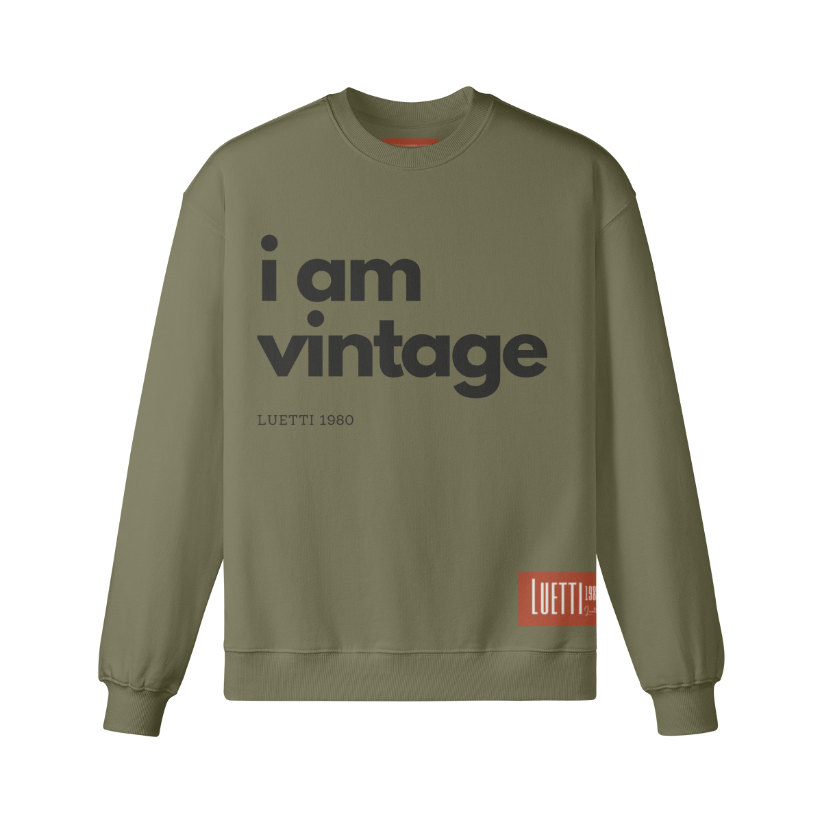 "I am Vintage" Unisex Heavyweight Sweatshirt