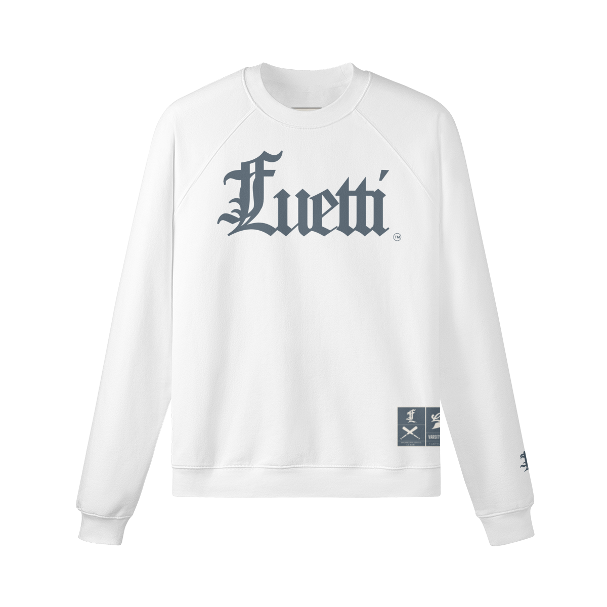 Fluetti Retro Athletics Oversized Raglan Sweatshirt