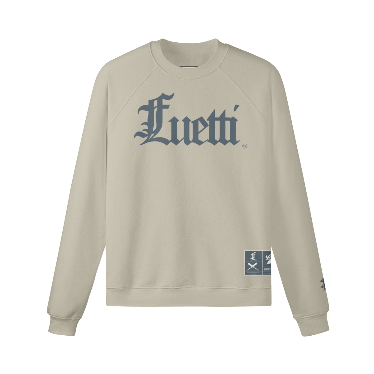 Fluetti Retro Athletics Oversized Raglan Sweatshirt