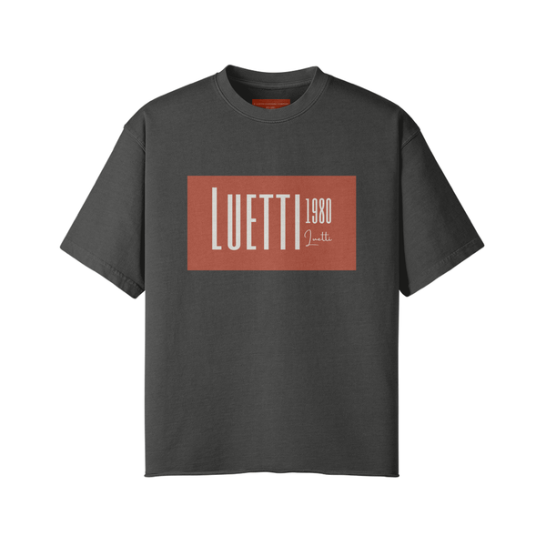 Luetti 1980 Red Label Vintage Faded T-shirt