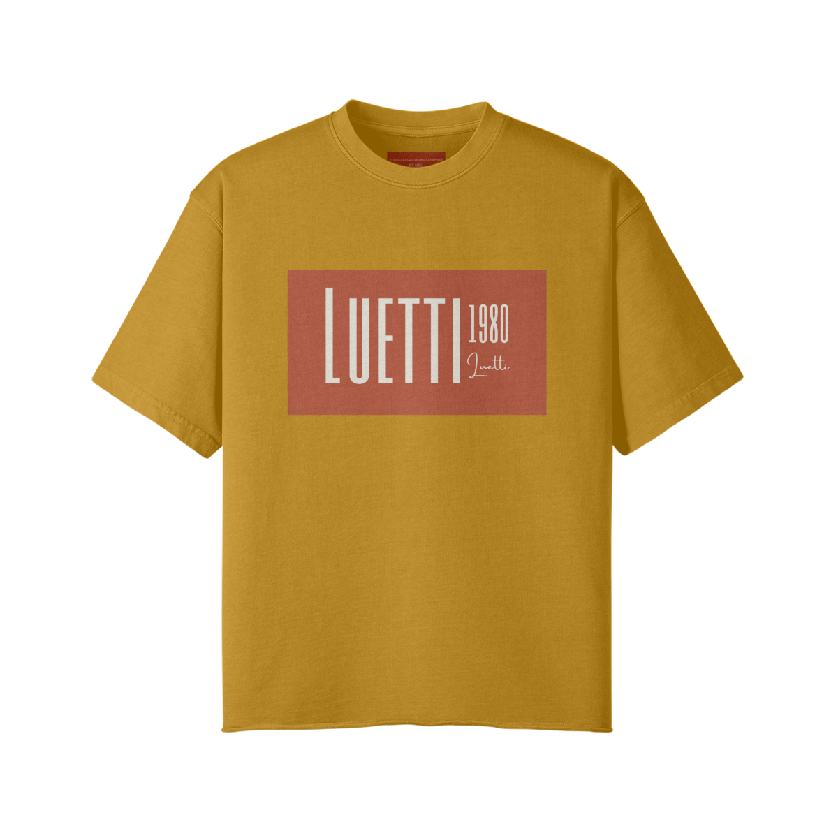 Luetti 1980 Red Label Vintage Faded T-shirt