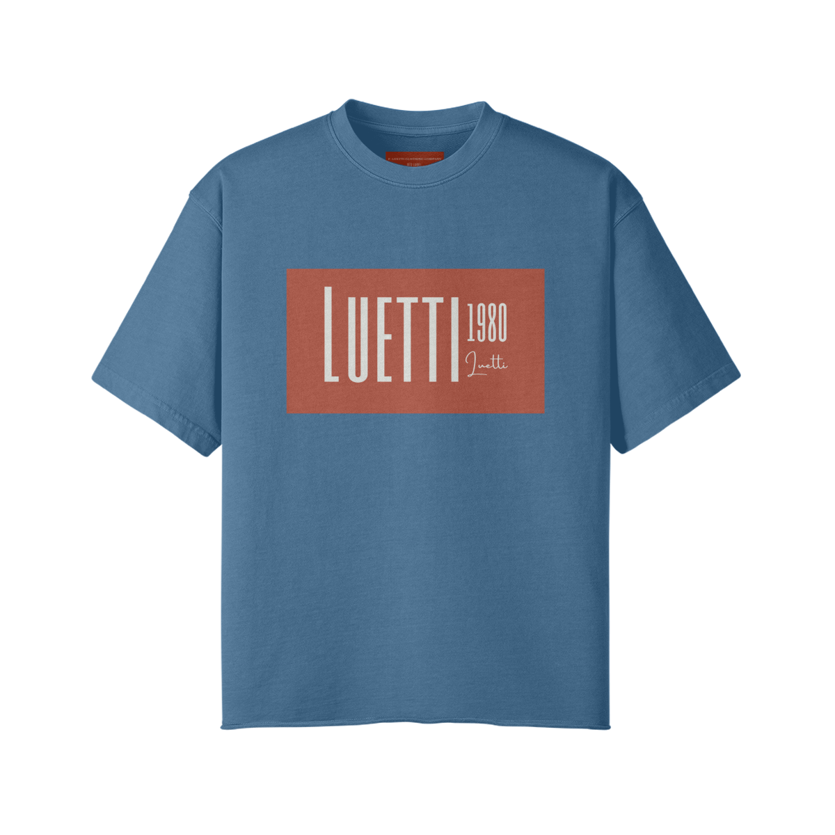 Luetti 1980 Red Label Vintage Faded T-shirt