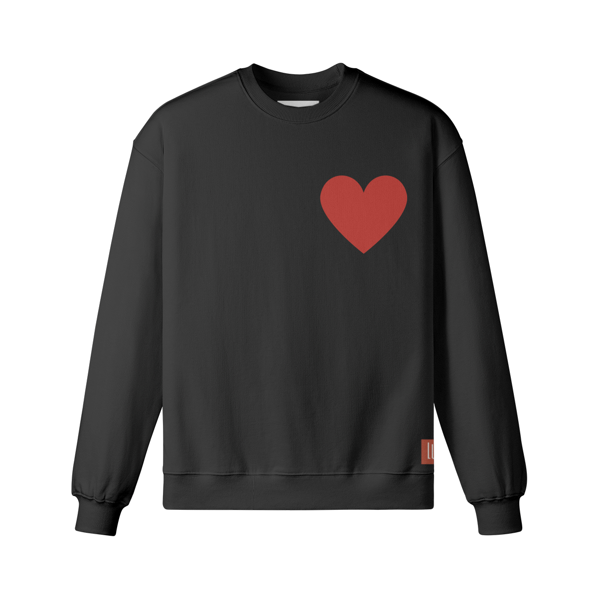 Heart Graphic Unisex Sweatshirt - Red Label