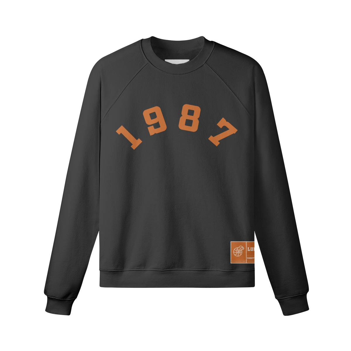 1987 Retro Athletics Oversized Raglan Sweatshirt