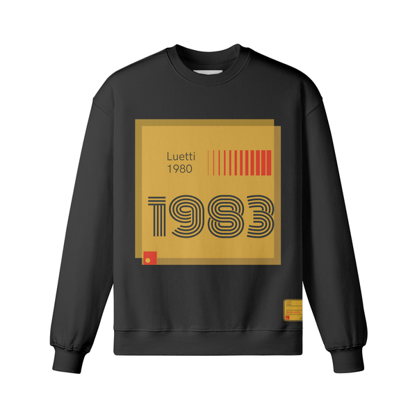 1983 Retro Drop Shoulders Sweatshirt