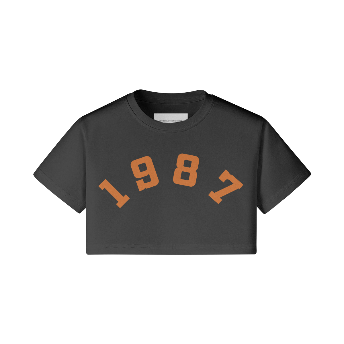 1987 Retro Women's Crop Top T-shirt