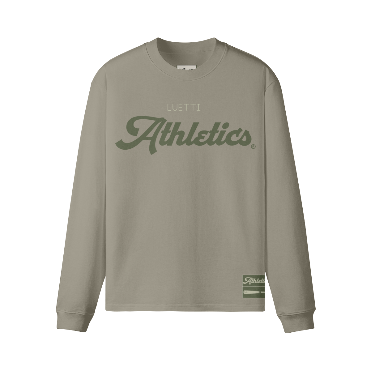 Vintage Athletics Crew Neck Loose Long Sleeve