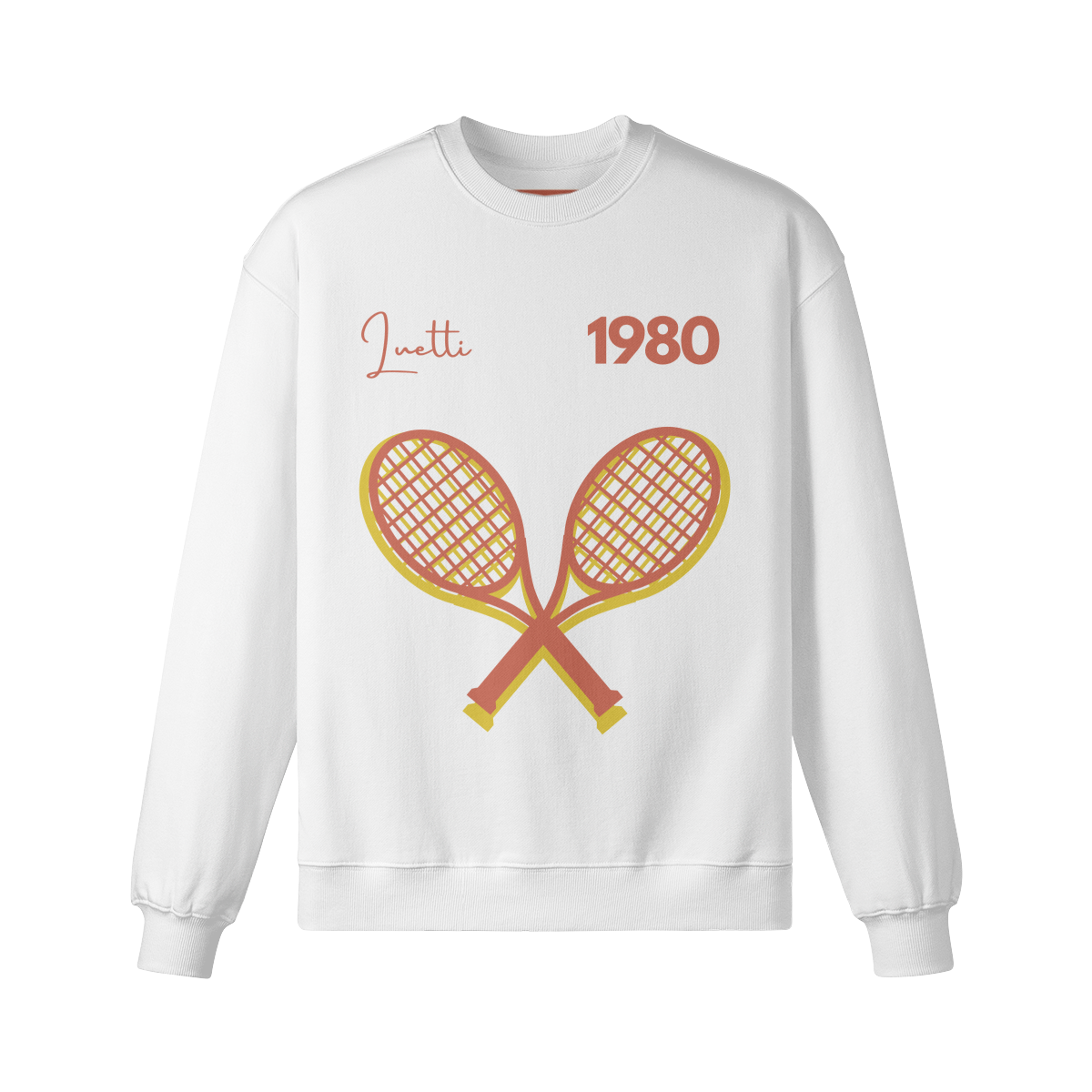 Luetti 1980 Retro Tennis Sweatshirt