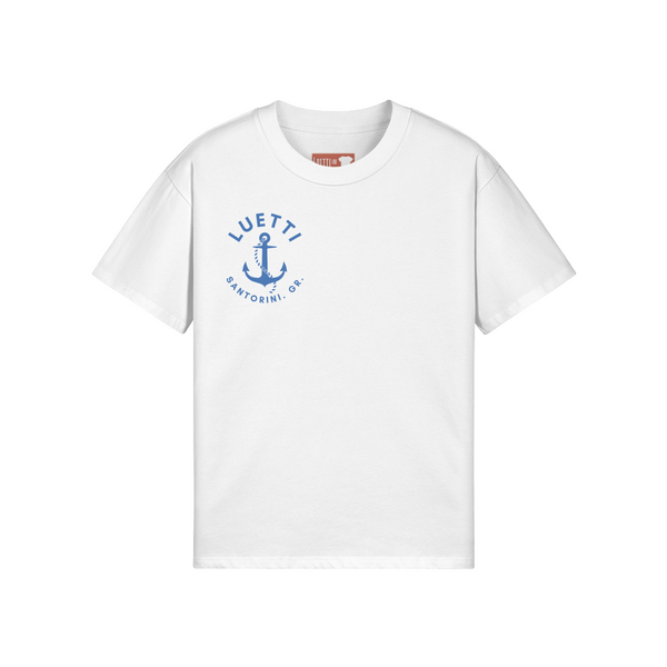 Santorini Anchor Unisex Oversized T-shirt