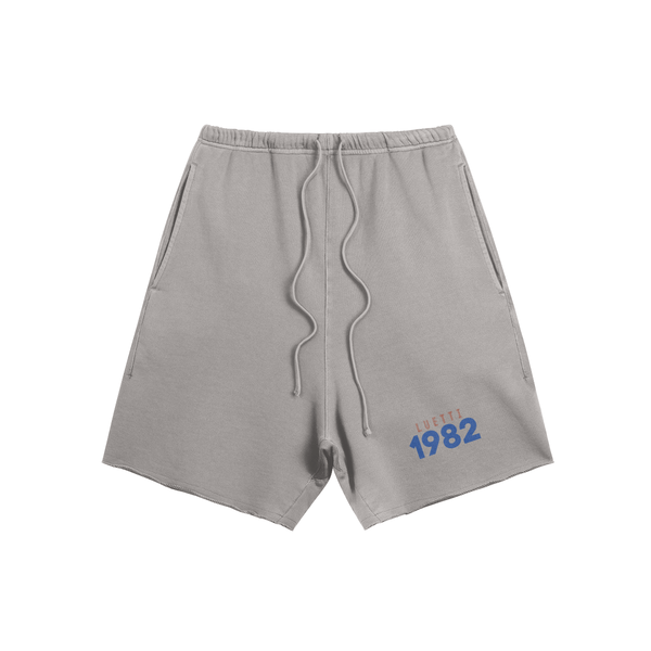 1982 Raw Hem Oversized Sweat Shorts