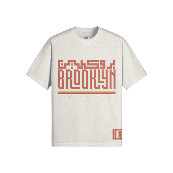 Brooklyn Arabic Kufic Script Oversized T-shirt