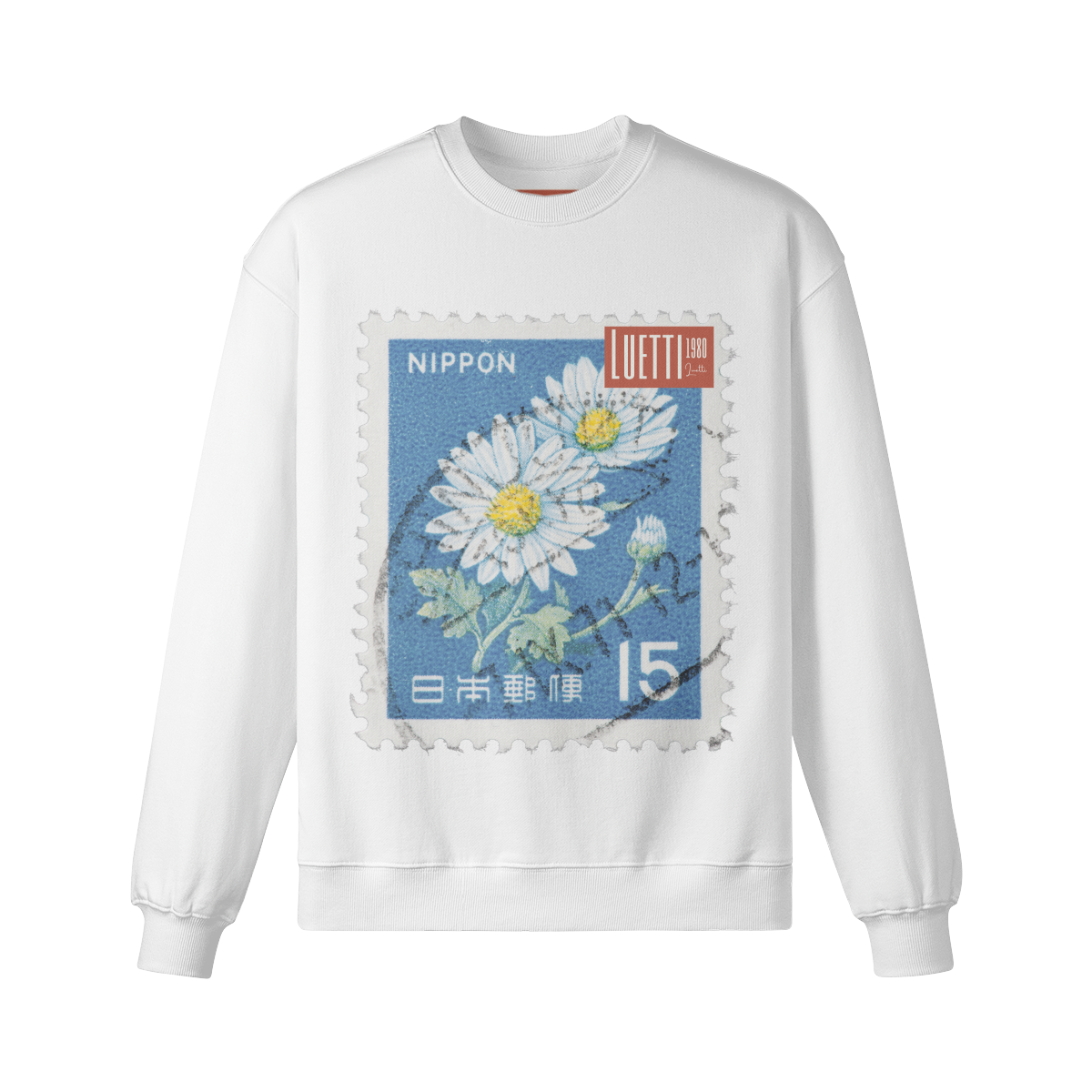 Nippon Japanese Stamp Unisex Sweatshirt