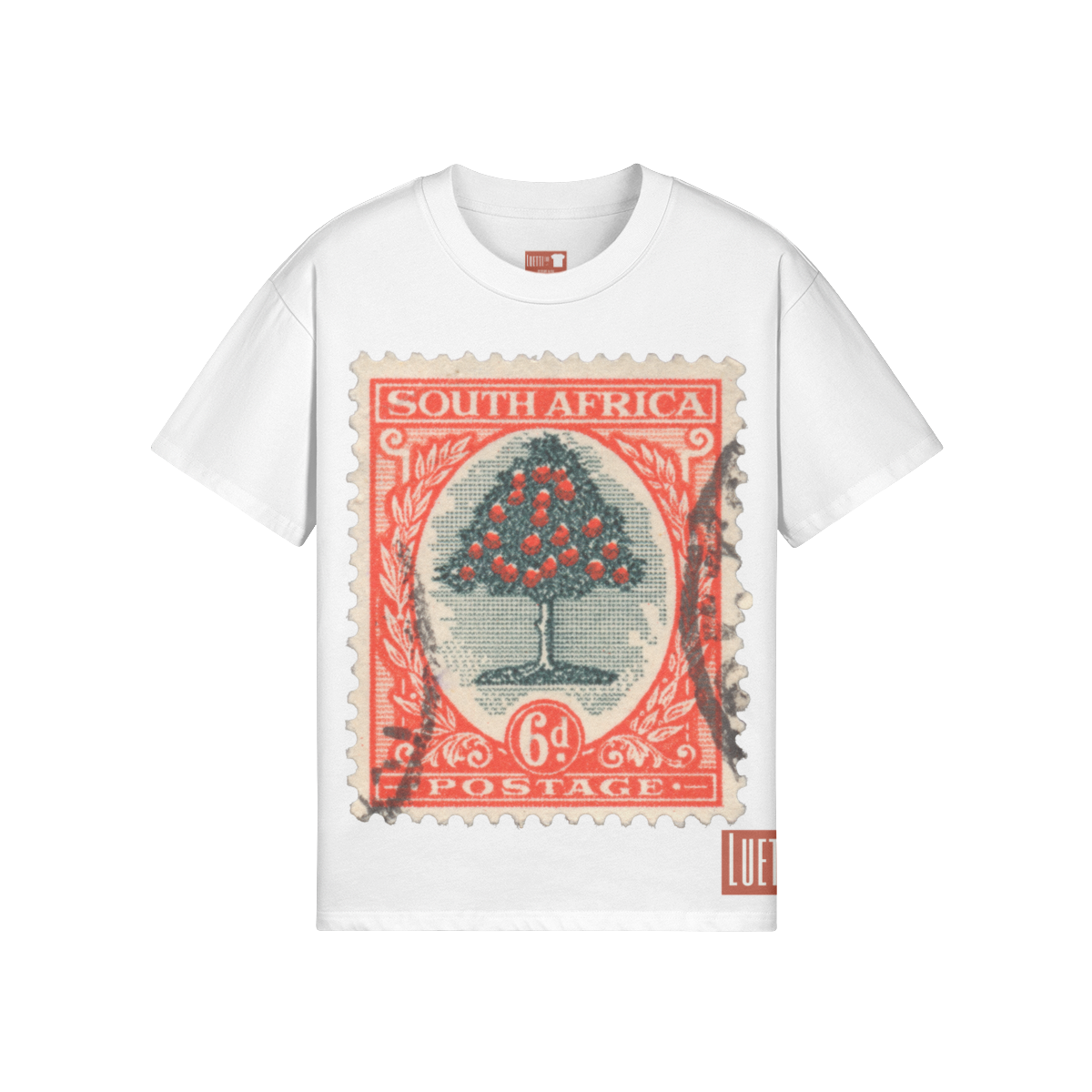 South Africa Stamp Oversized T-shirt