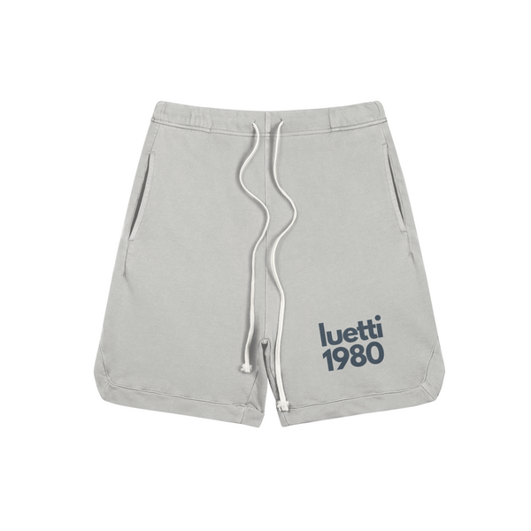 Luetti 1980 Clipped Corner Washed OVersized Sweat Shorts