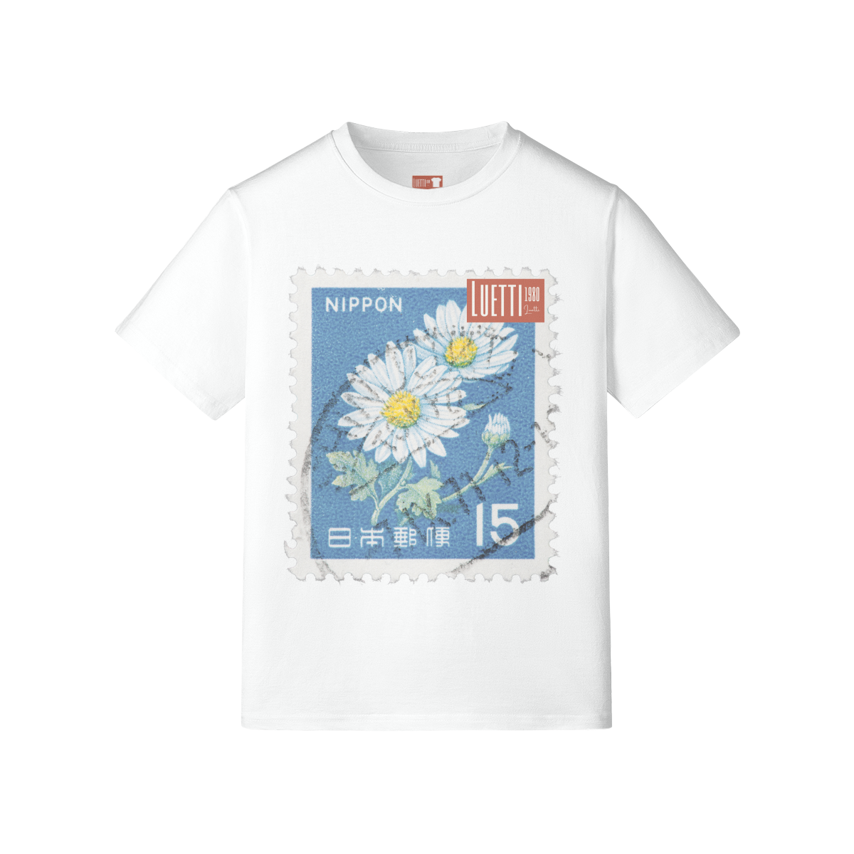 Nippon Japanese Stamp Slim Fit T-shirt