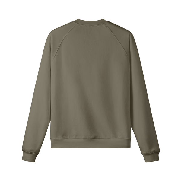 Raglan Fleece Lined Oversized Sweatshirt [Camel]