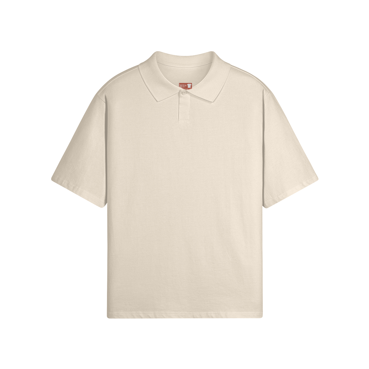 Oversized Polo [Beige]