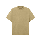 Oversized Crew Neck Washed T-shirt [2 Colors Available]