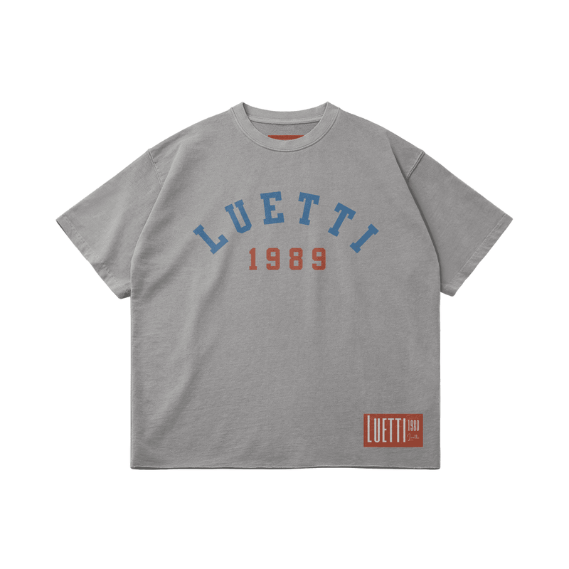 1989 Premium Quality Raw Hem Oversized T-shirt