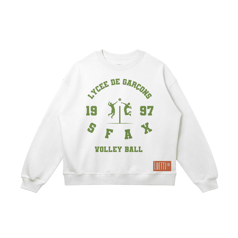 1997 Vintage High School Volley Ball Varsity Drop Shoulders Sweatshirt