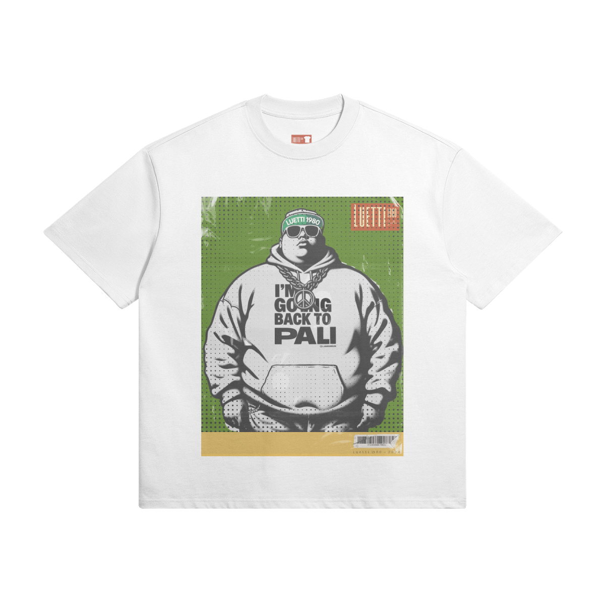 Super Oversized Heavyweight "Going Back To Pali" T-shirt