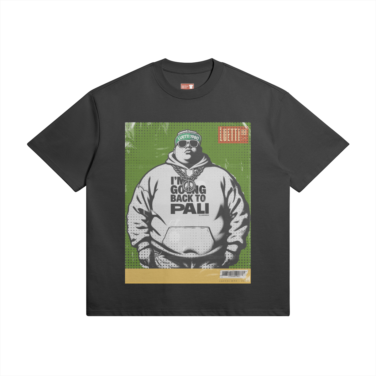 Super Oversized Heavyweight "Going Back To Pali" T-shirt