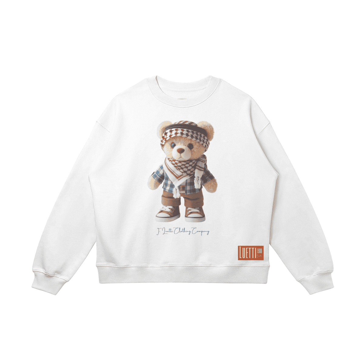 Pali Bear Drop Shoulders Sweatshirt