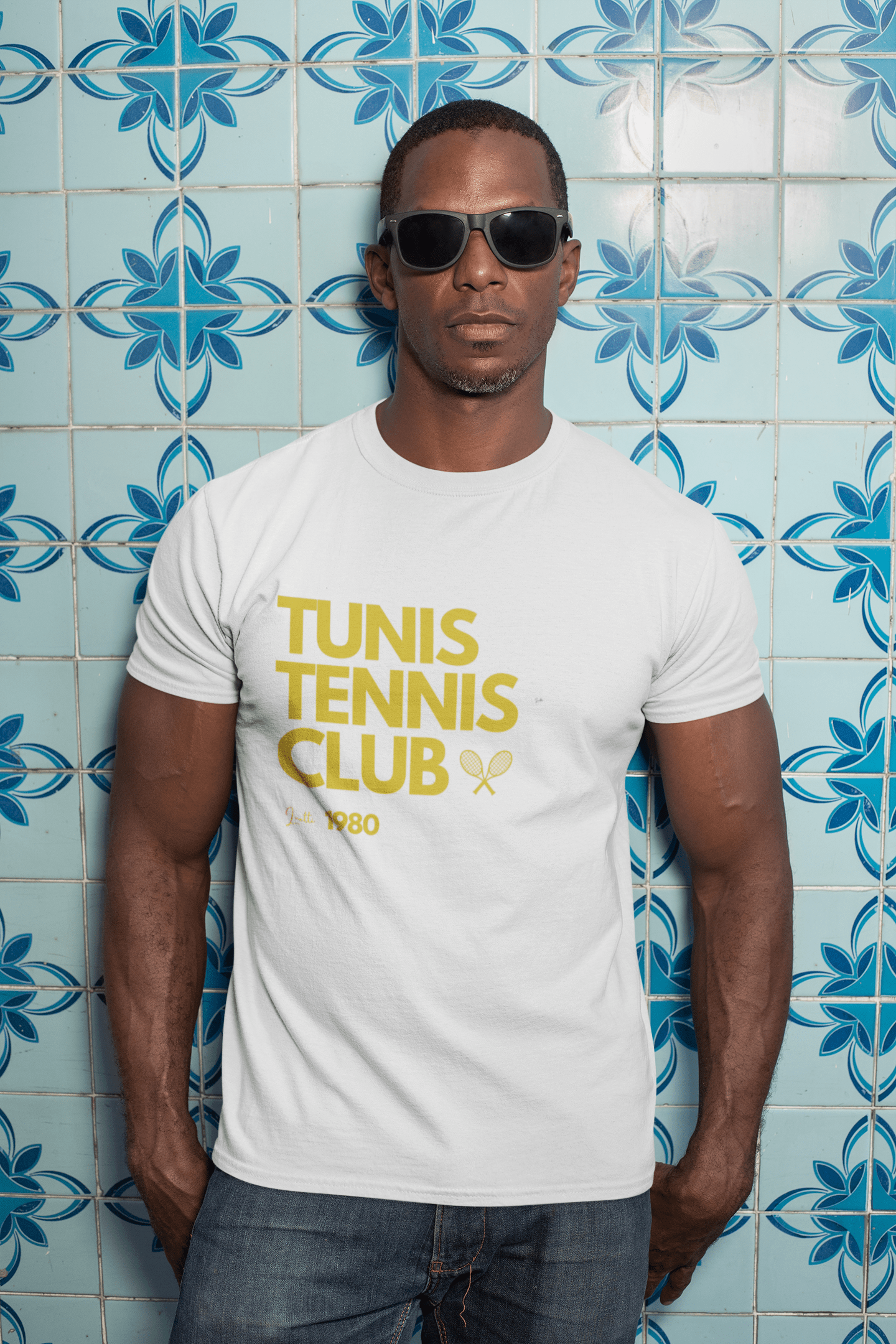 Tunis Tennis Club  Unisex Classic Fit T-shirt